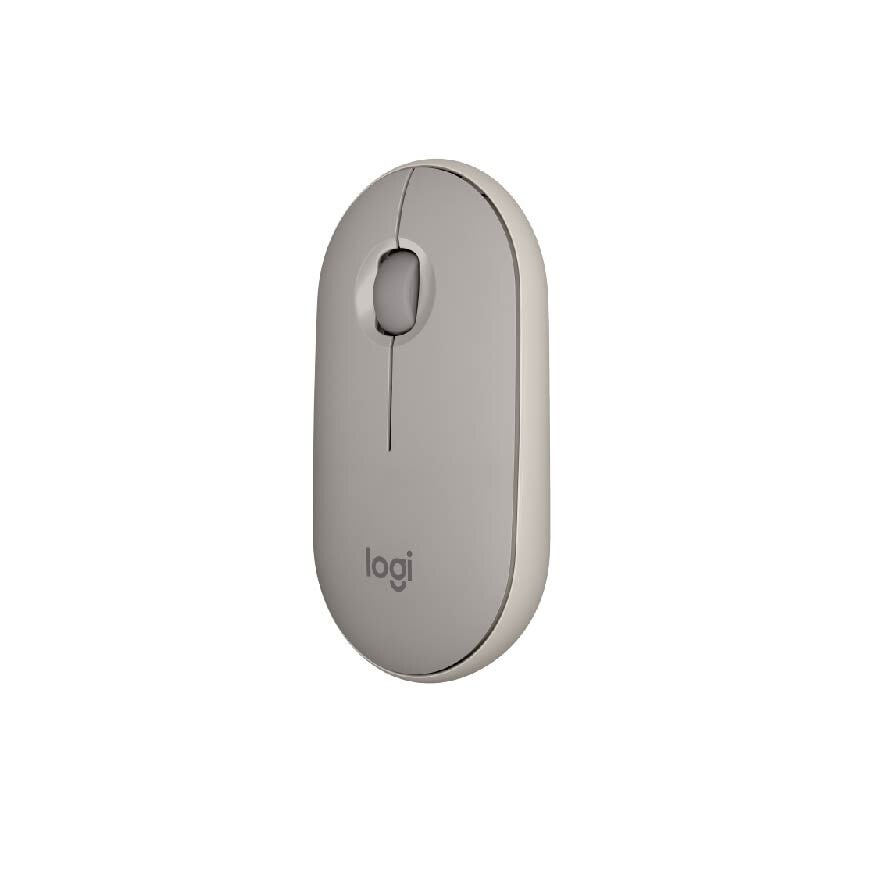 Pebble M350 Wireless Mouse With Bluetooth Or 2.4 GHZ Receiver Sand 1s