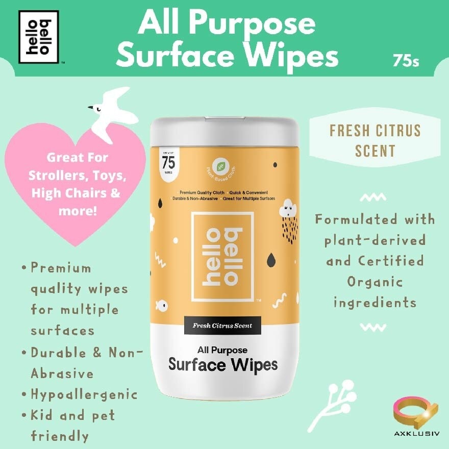 All Purpose Surface Wipes 75s