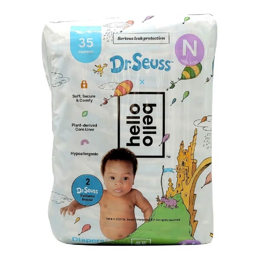 Day Time Tape Diapers (Ultra Soft, Stay Snug And Comfy Fit) New Born/ Size N 35s