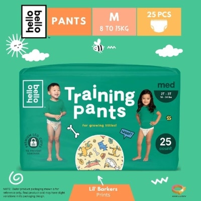 HELLO BELLO Training Pants (For Premium Potty Training Experience) Size M 25s