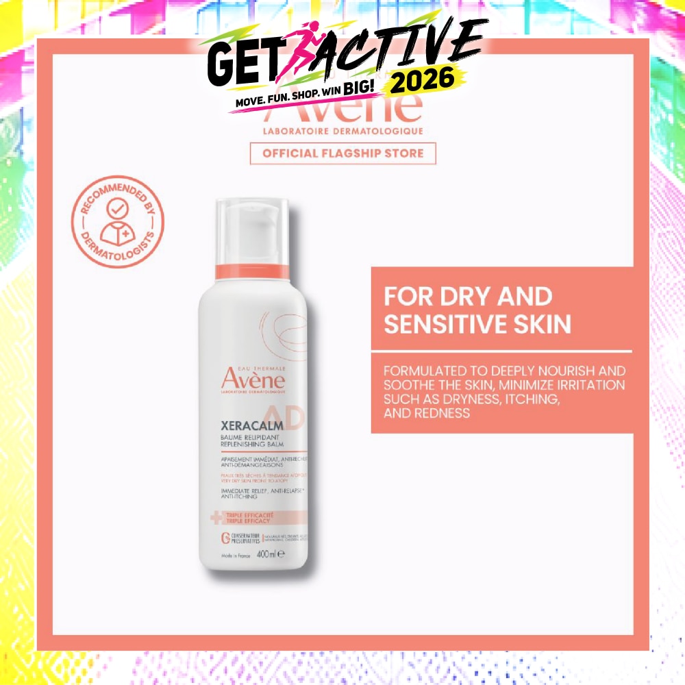 XeraCalm A.D. Lipid Replenishing Balm for Itching & Very Dry Atopic-Prone Skin 400ml image