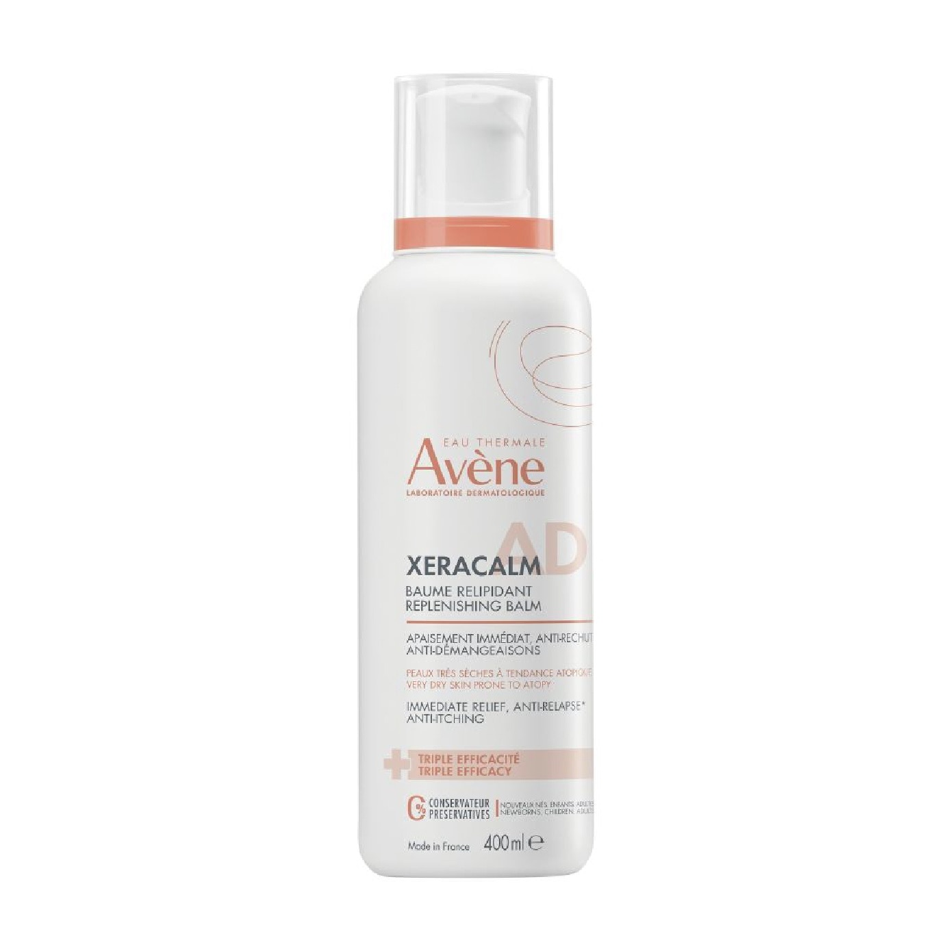 XeraCalm A.D. Lipid Replenishing Balm for Itching & Very Dry Atopic-Prone Skin 400ml