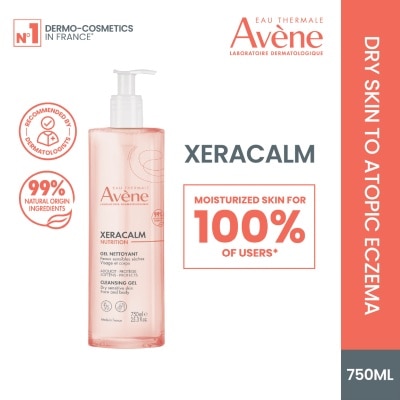 AVÈNE XeraCalm Nutrition Cleansing Gel for Dry & Sensitive Skin 750ml image