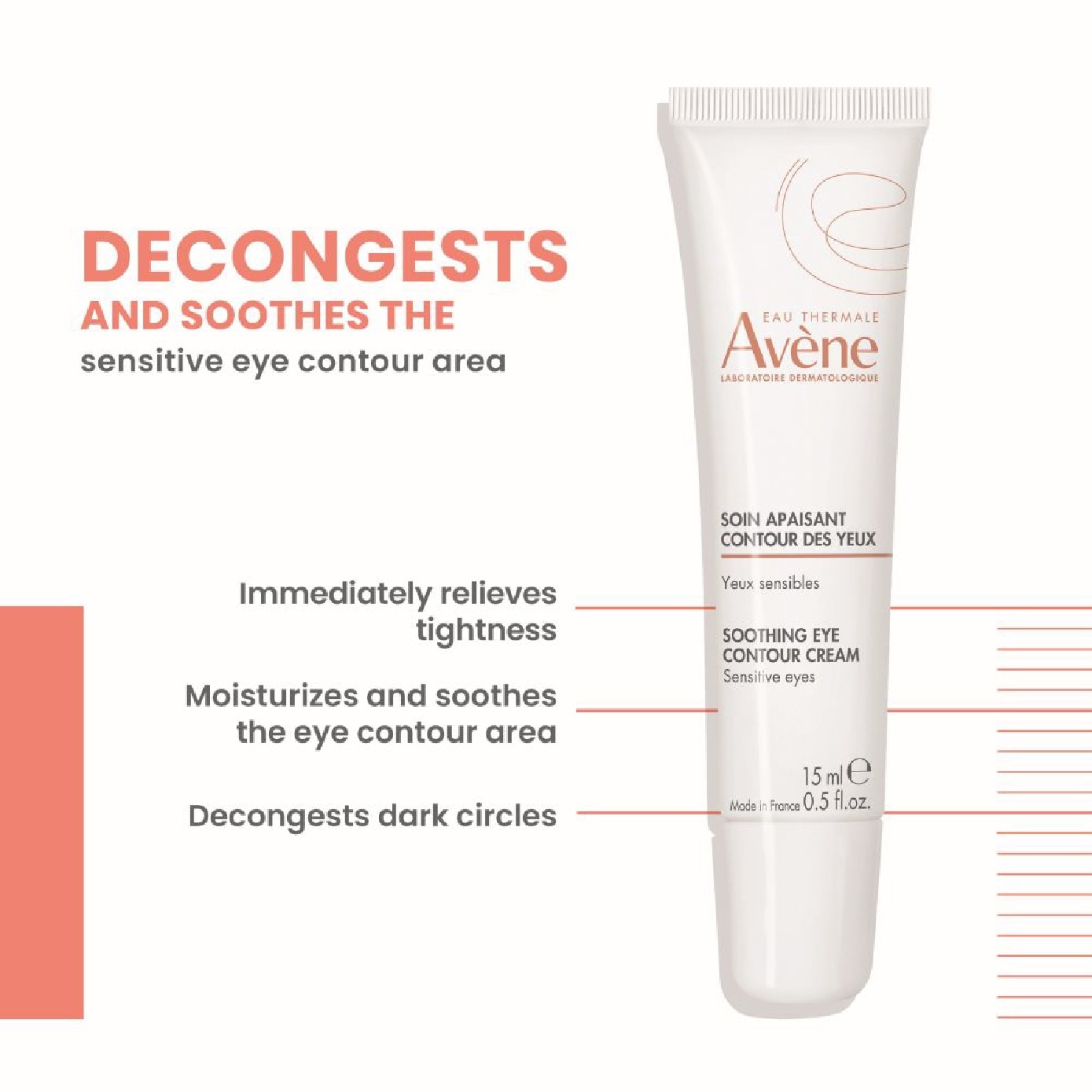 Soothing Eye Contour Cream for Sensitive Eyes 15ml