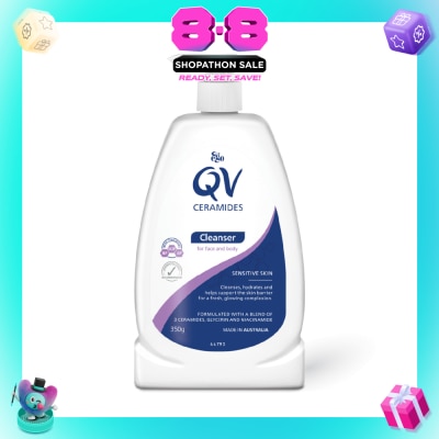 EGO QV - Ceramides Face and Body Cleanser for Sensitive Skin 350g