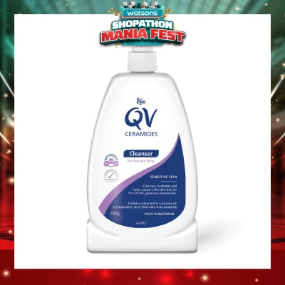 EGO QV - Ceramides Face and Body Cleanser for Sensitive Skin 350g