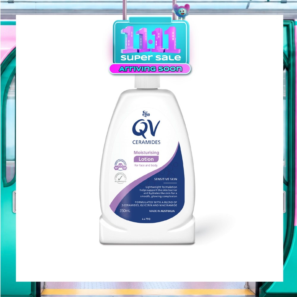 Ceramides Face and Body Moisturising Lotion for Sensitive Skin 350g image