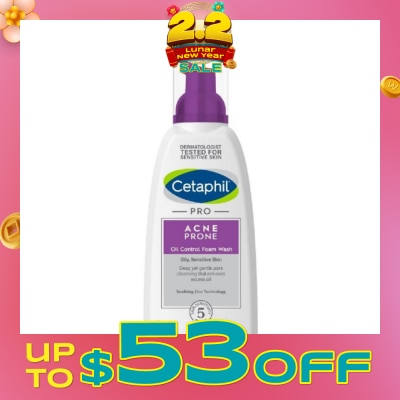 CETAPHIL PRO Acne Prone Oil Control Foam Wash 236ml