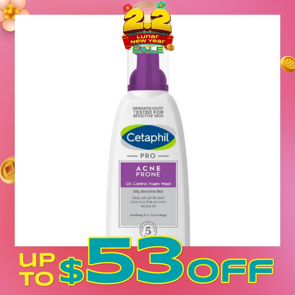 PRO Acne Prone Oil Control Foam Wash 236ml