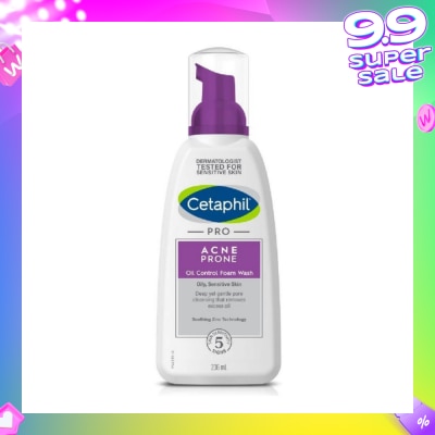 CETAPHIL PRO Acne Prone Oil Control Foam Wash 236ml