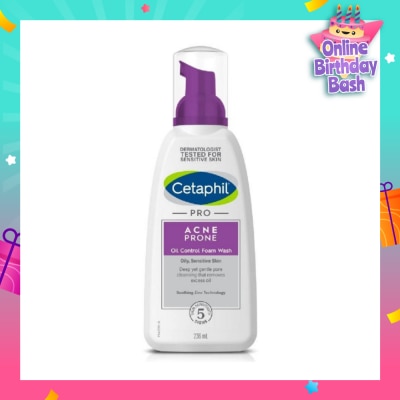 CETAPHIL PRO Acne Prone Oil Control Foam Wash 236ml