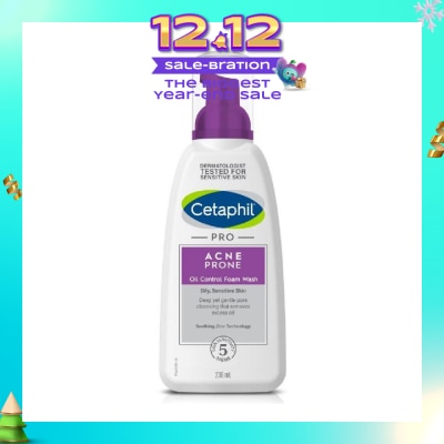 CETAPHIL PRO Acne Prone Oil Control Foam Wash 236ml