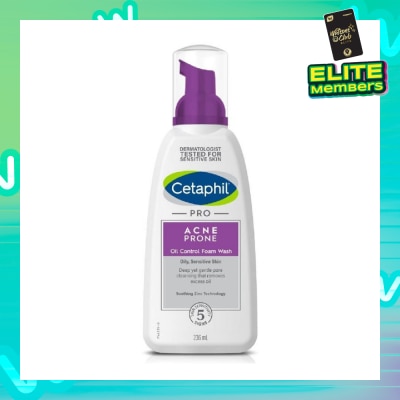 CETAPHIL PRO Acne Prone Oil Control Foam Wash 236ml