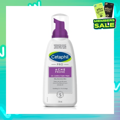 CETAPHIL PRO Acne Prone Oil Control Foam Wash 236ml