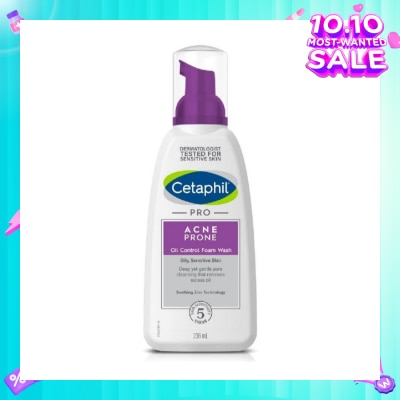 CETAPHIL PRO Acne Prone Oil Control Foam Wash 236ml