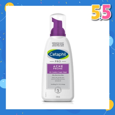 CETAPHIL PRO Acne Prone Oil Control Foam Wash 236ml