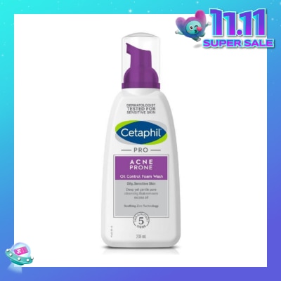 CETAPHIL PRO Acne Prone Oil Control Foam Wash 236ml