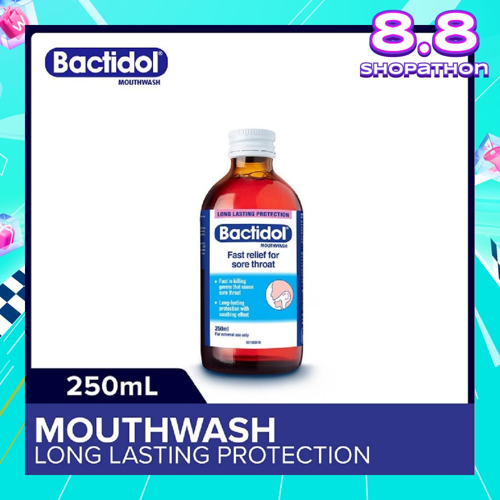 Mouthwash (Relieves Mouth Ulcers & Sore Throats) 250ml