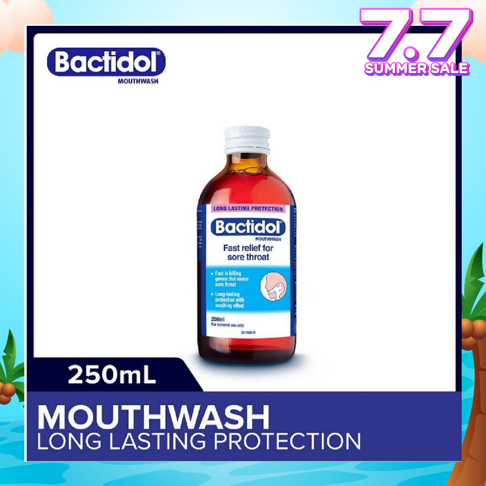 Mouthwash (Relieves Mouth Ulcers & Sore Throats) 250ml