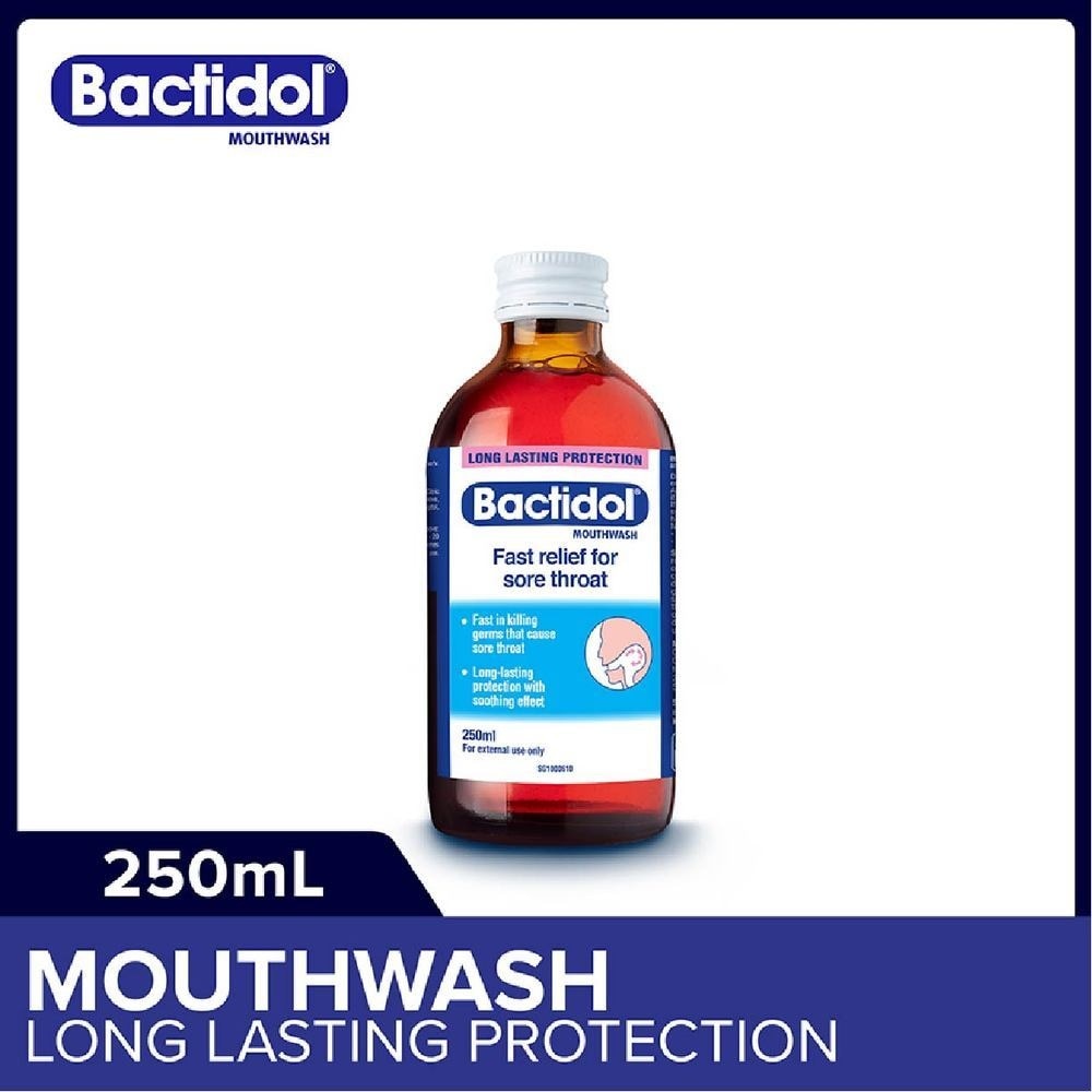 Mouthwash (Relieves Mouth Ulcers & Sore Throats) 250ml