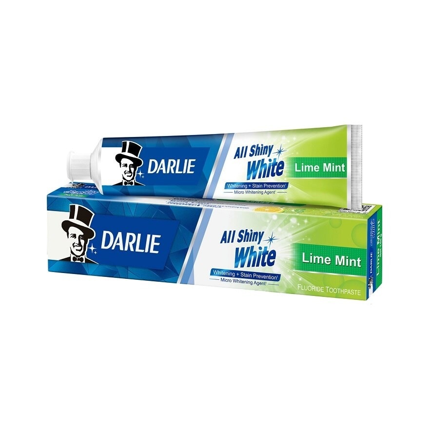 All Shiny White Toothpaste Lime Mint (Whitens Teeth Effectively) 140g