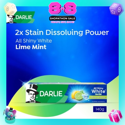 DARLIE - All Shiny White Lime Mint Whitening Toothpaste 140g