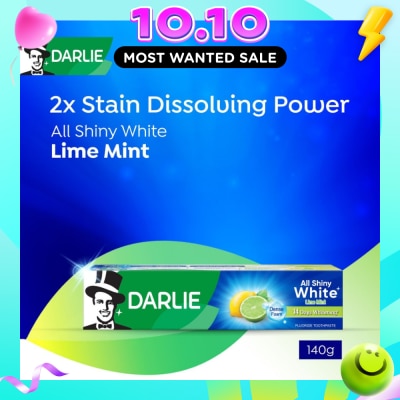 DARLIE All Shiny White Lime Mint Whitening Toothpaste 140g (Expiry: Jul`2027) image
