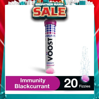 VOOST - Immunity Effervescent Vitamin Tablet Blackcurrant 20s