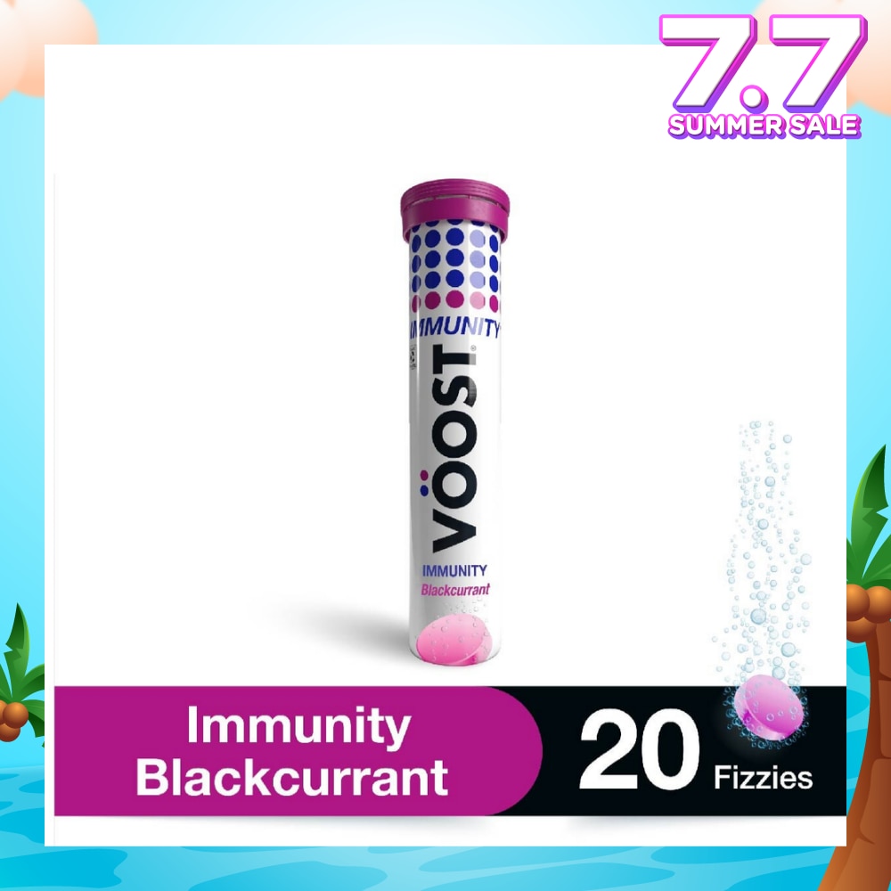 Immunity Effervescent Vitamin Tablet Blackcurrant 20s (Expiry: Dec`2025)