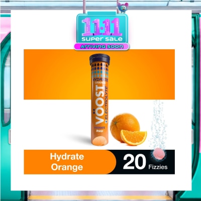 VOOST Hydration Effervescent Tablet Orange 20s image