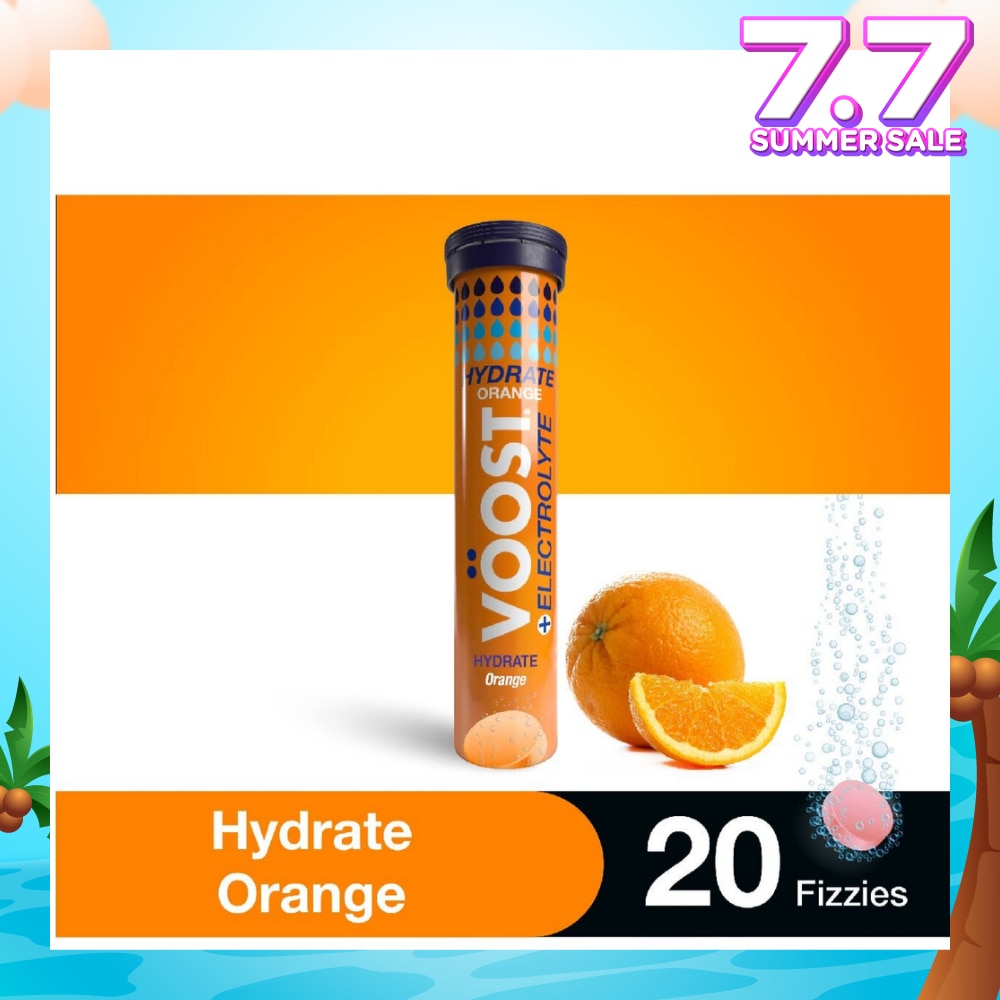 Hydration Effervescent Tablet Orange 20s