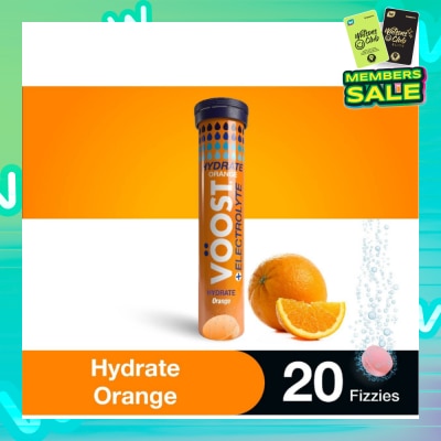 VOOST Hydration Effervescent Tablet Orange 20s