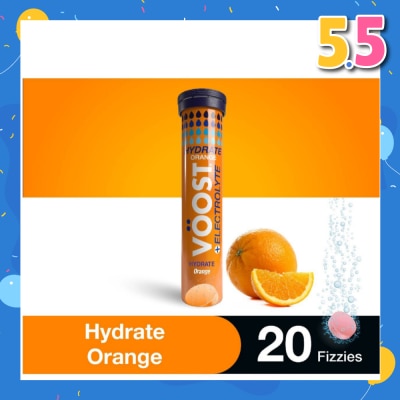 VOOST Hydration Effervescent Tablet Orange 20s