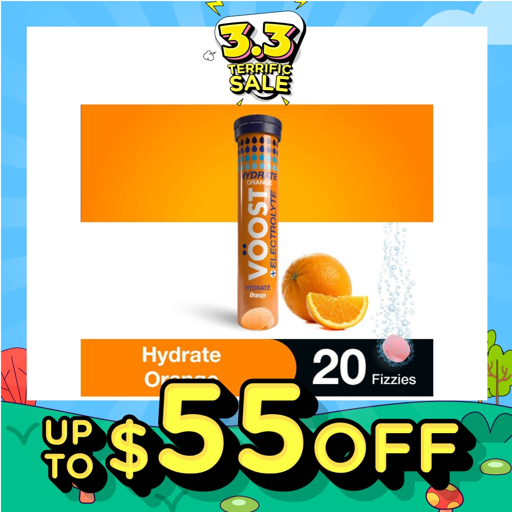Hydration Effervescent Tablet Orange 20s