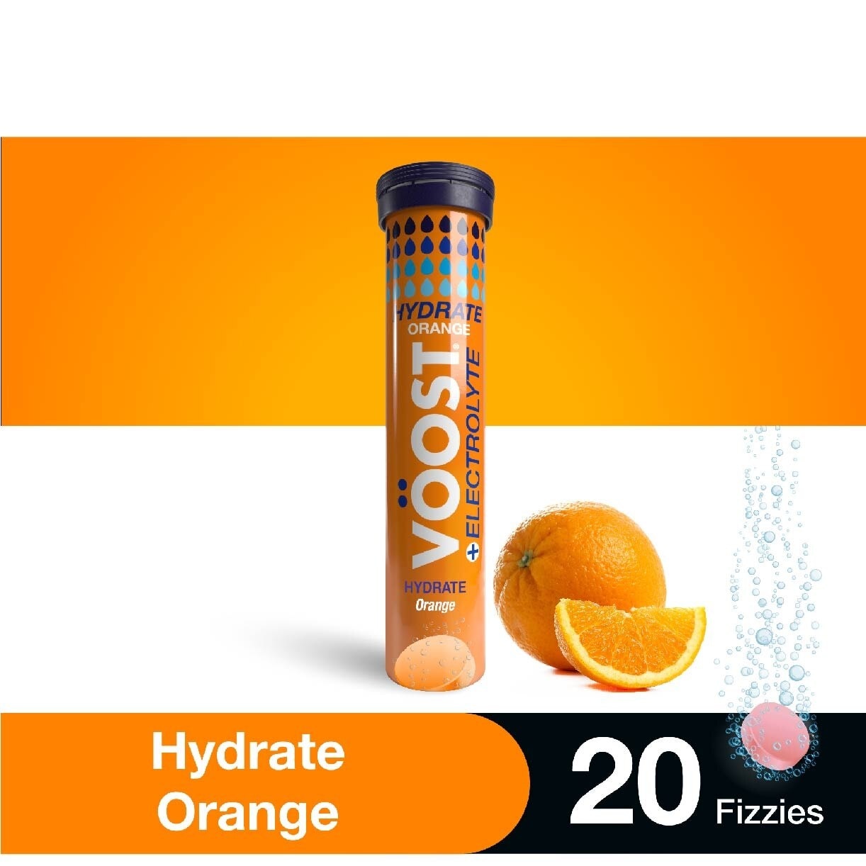 Hydration Effervescent Tablet Orange 20s