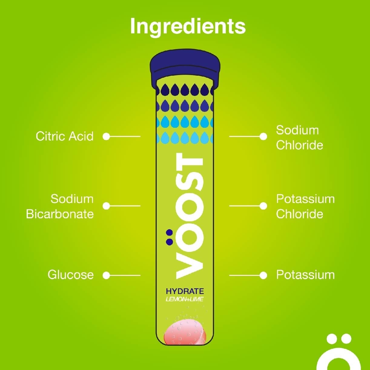 Hydration Effervescent Tablet Lemon + Lime 20s