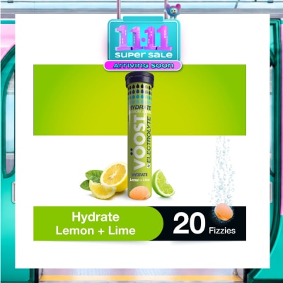 VOOST Hydration Effervescent Tablet Lemon + Lime 20s image