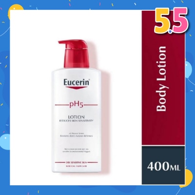 EUCERIN pH5 Intensive Body Lotion (Restores Skin's Natural Defense) 400ml