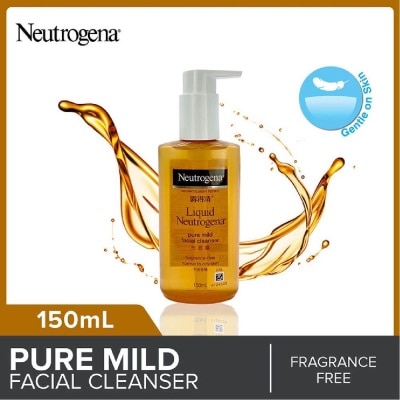 NEUTROGENA Liquid Facial Wash Normal To Oily Skin Fragrance-Free 175ml