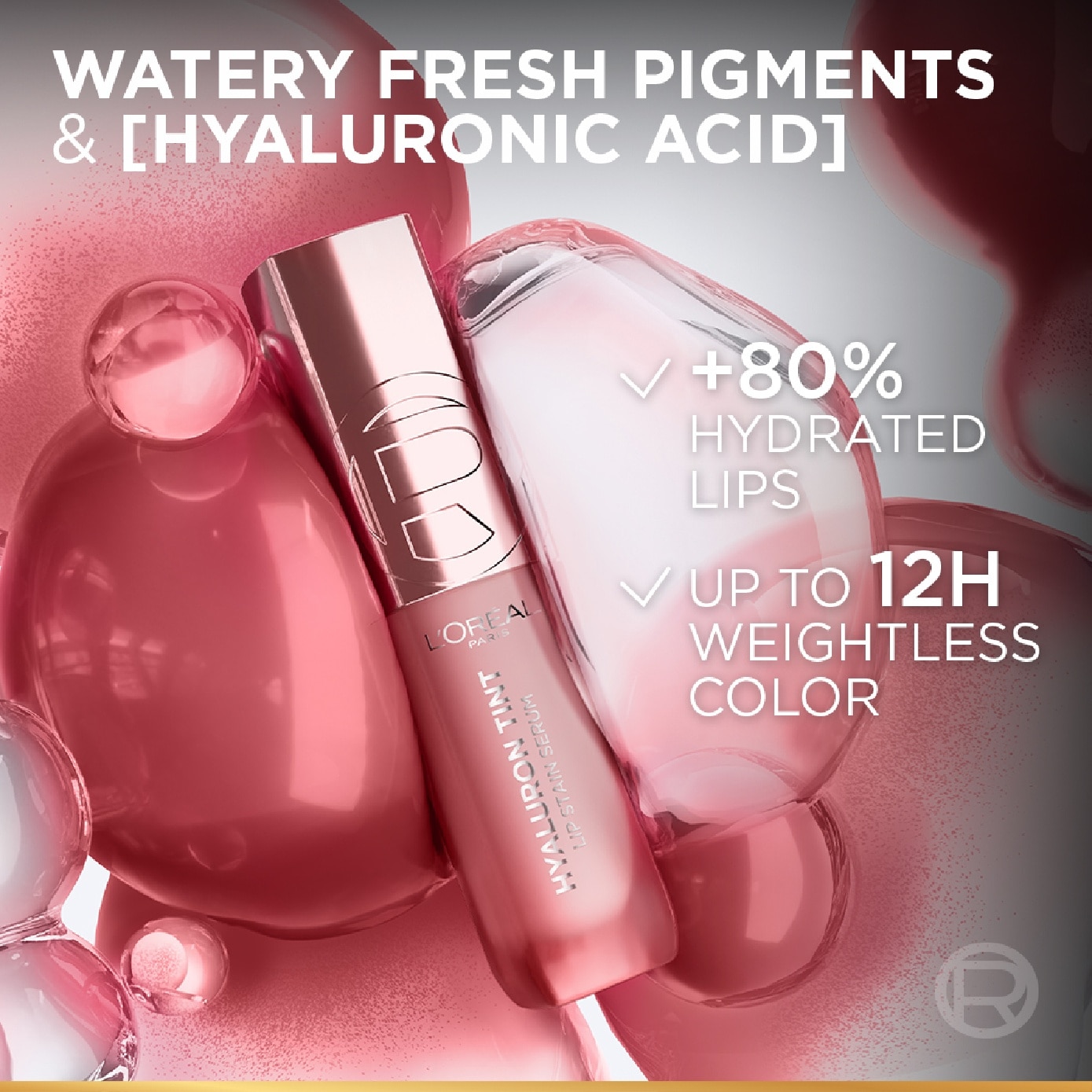 Hyaluron Tint Lip Stain Serum #640 Tea Time 5ml