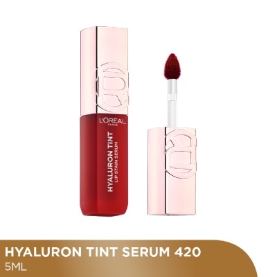 L'OREAL PARIS MAKEUP - Hyaluron Tint Lip Stain Serum #420 Le Rouge Paris 5ml