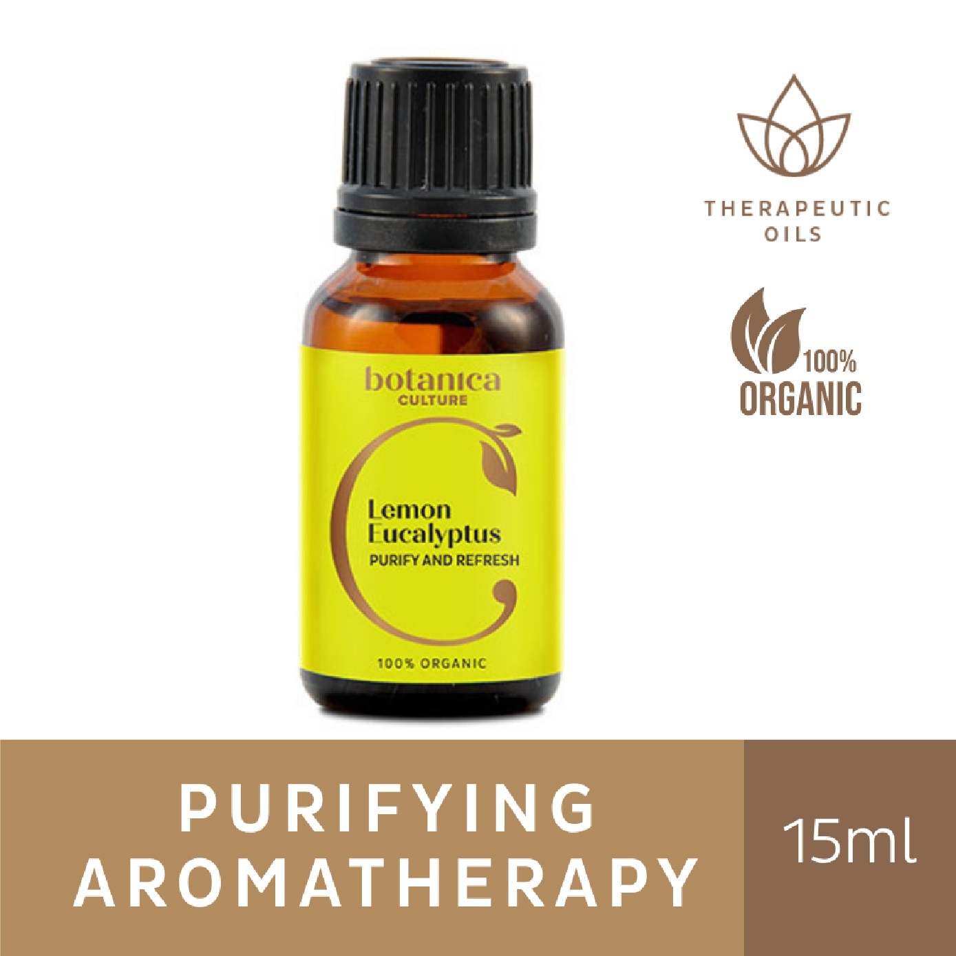 Organic Lemon Eucalyptus Essential Oil 15ml image