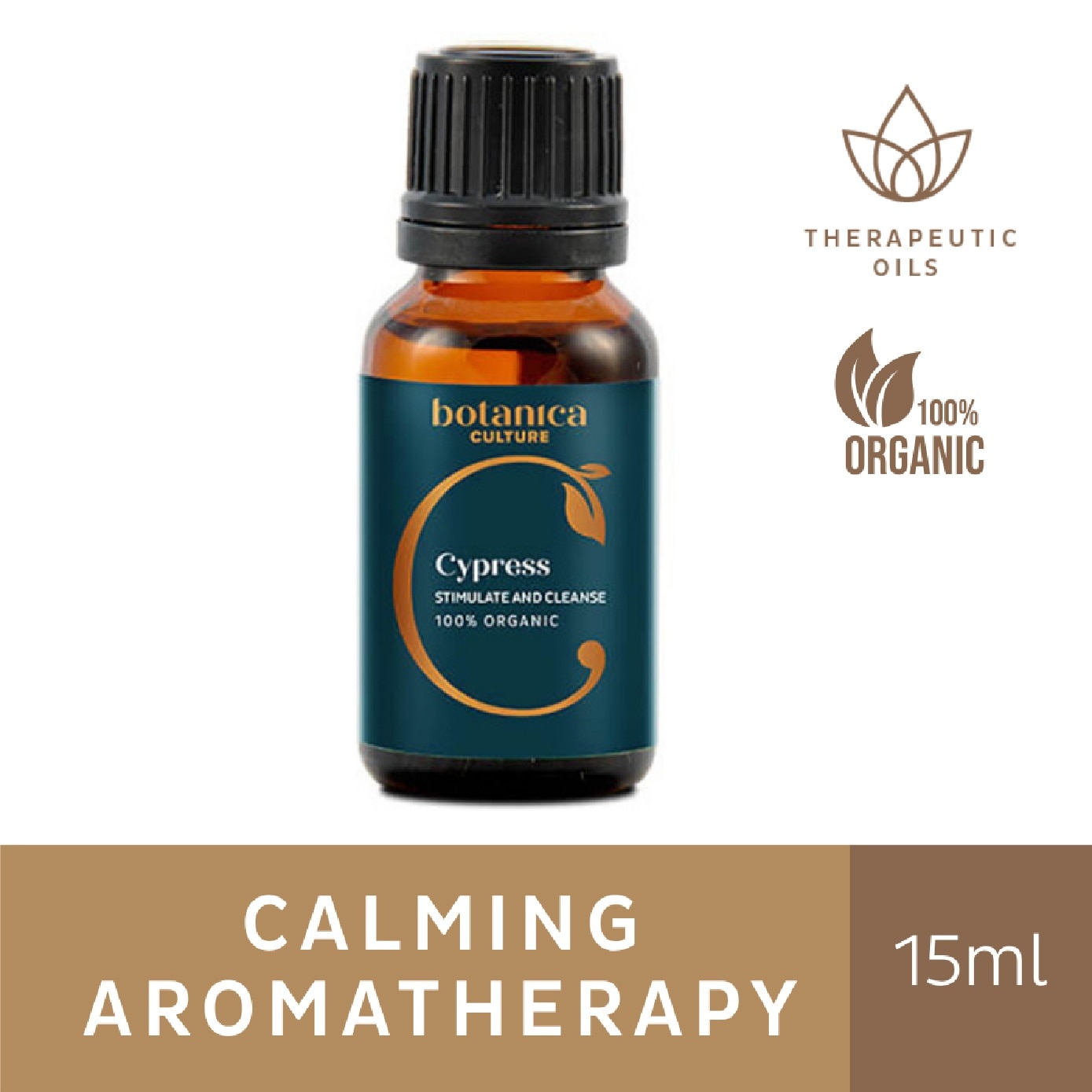 Organic Cypress Essential Oil 15ml image