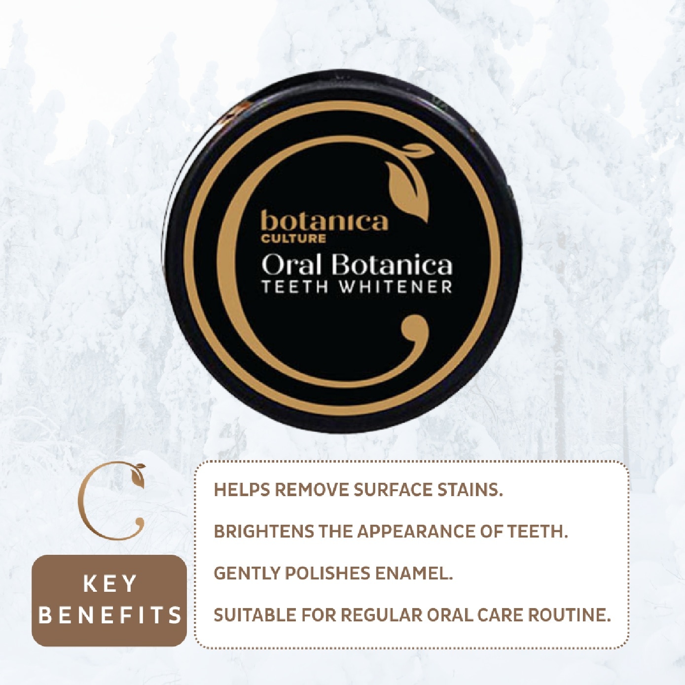 Oral Botanica Teeth Whitener 7g image