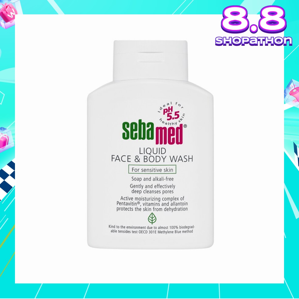 Liquid Face and Body Wash 200ml