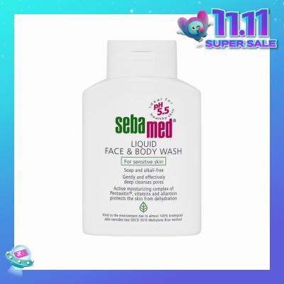 SEBAMED Liquid Face and Body Wash 200ml