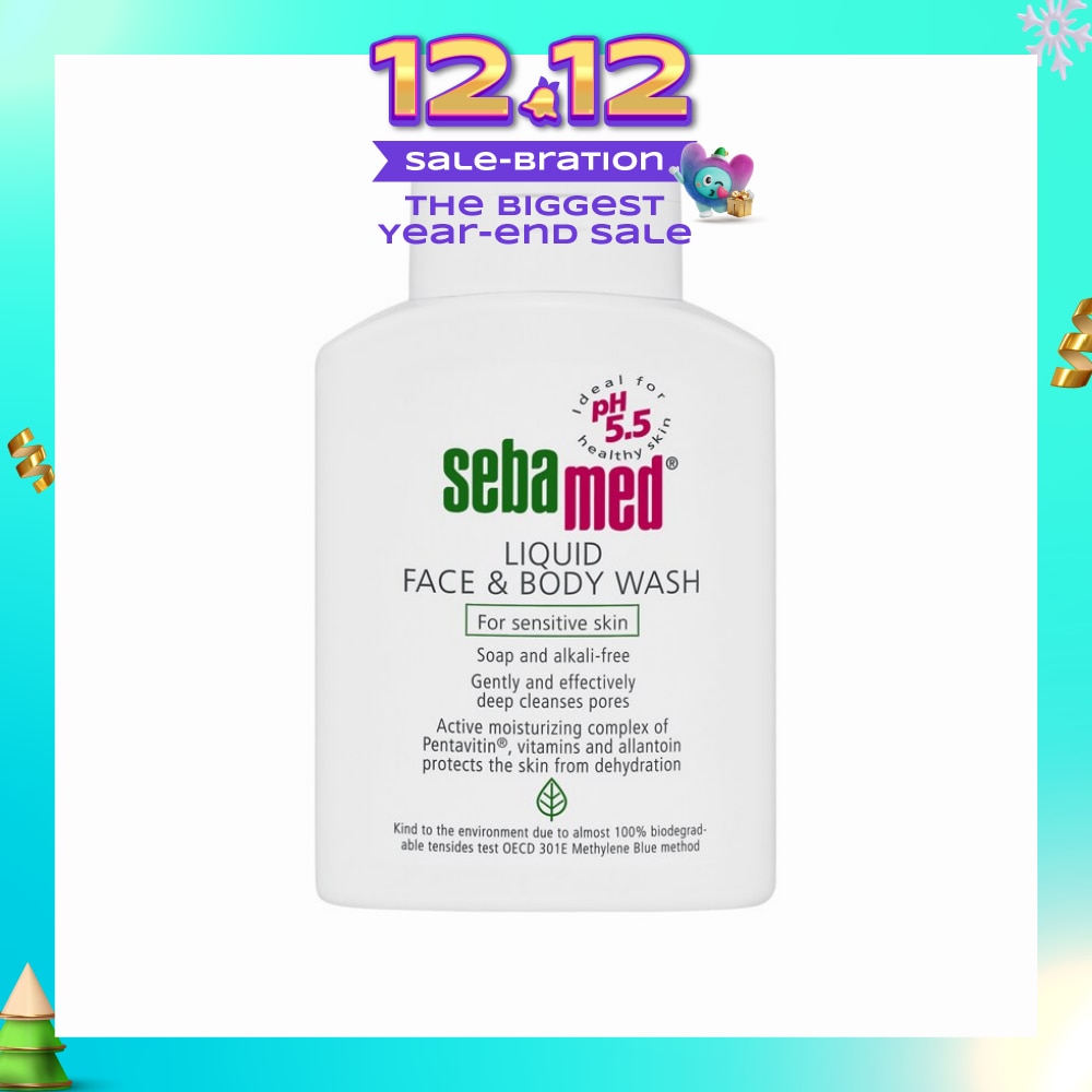 Liquid Face and Body Wash 200ml