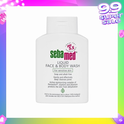 SEBAMED Liquid Face and Body Wash 200ml