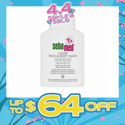 SEBAMED - Liquid Face and Body Wash 200ml