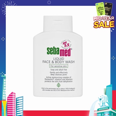 SEBAMED Liquid Face and Body Wash 200ml